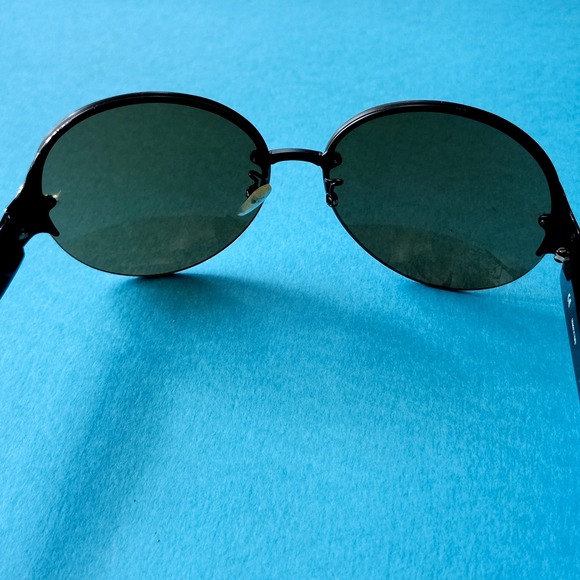 Y2K Vintage Givenchy Rimless Sunglasses Brown Oversized Round  Shades SGV 183 main image 7